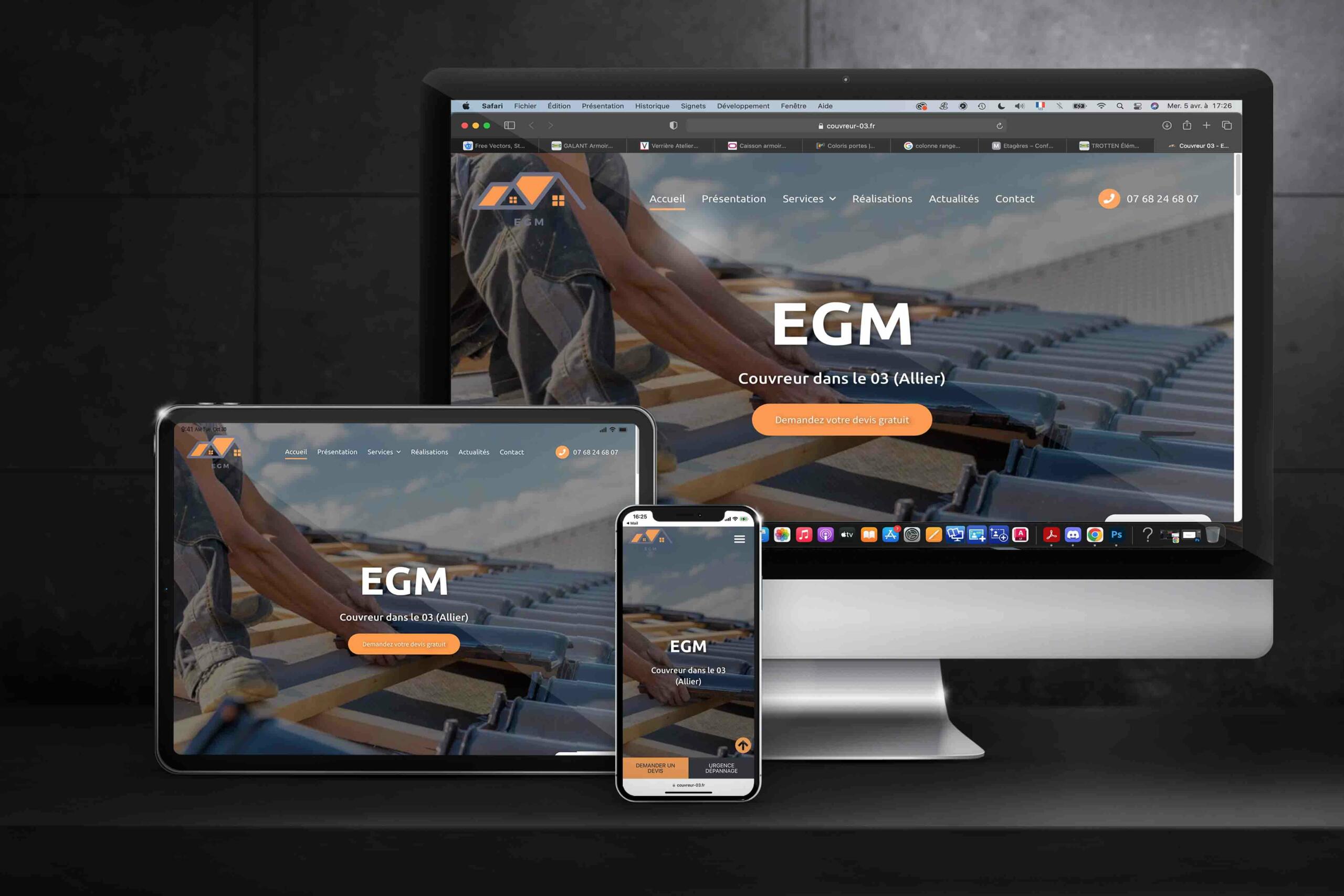 Site EGM par Net Strategy